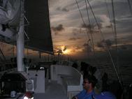 Breven in the Horse Shoe of the Sea Explorer in the channel