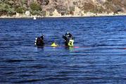 Divers in Lake Silverwood