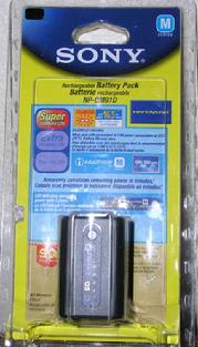 Sony NP-QM91D battery