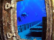 The Wheel House of the Sea Star Grand Bahama